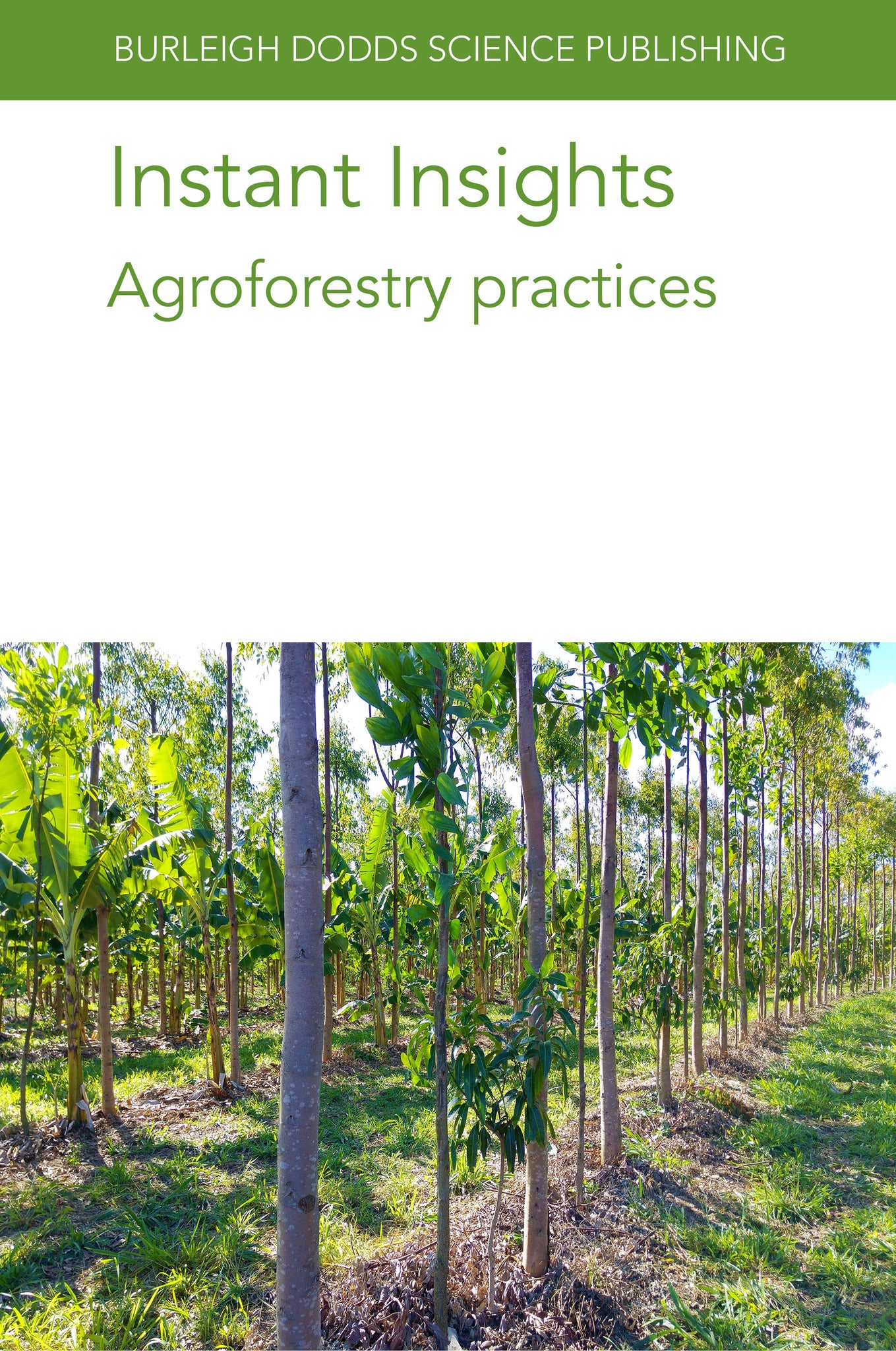 Cover image for Instant Insights: Agroforestry practices ISBN 9781801469890