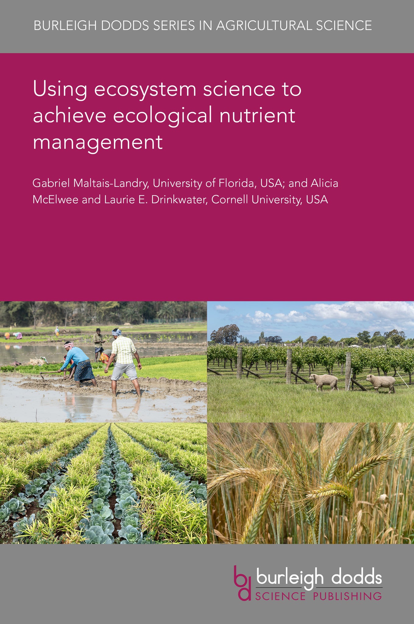 Cover image for Using ecosystem science to achieve ecological nutrient management ISBN 