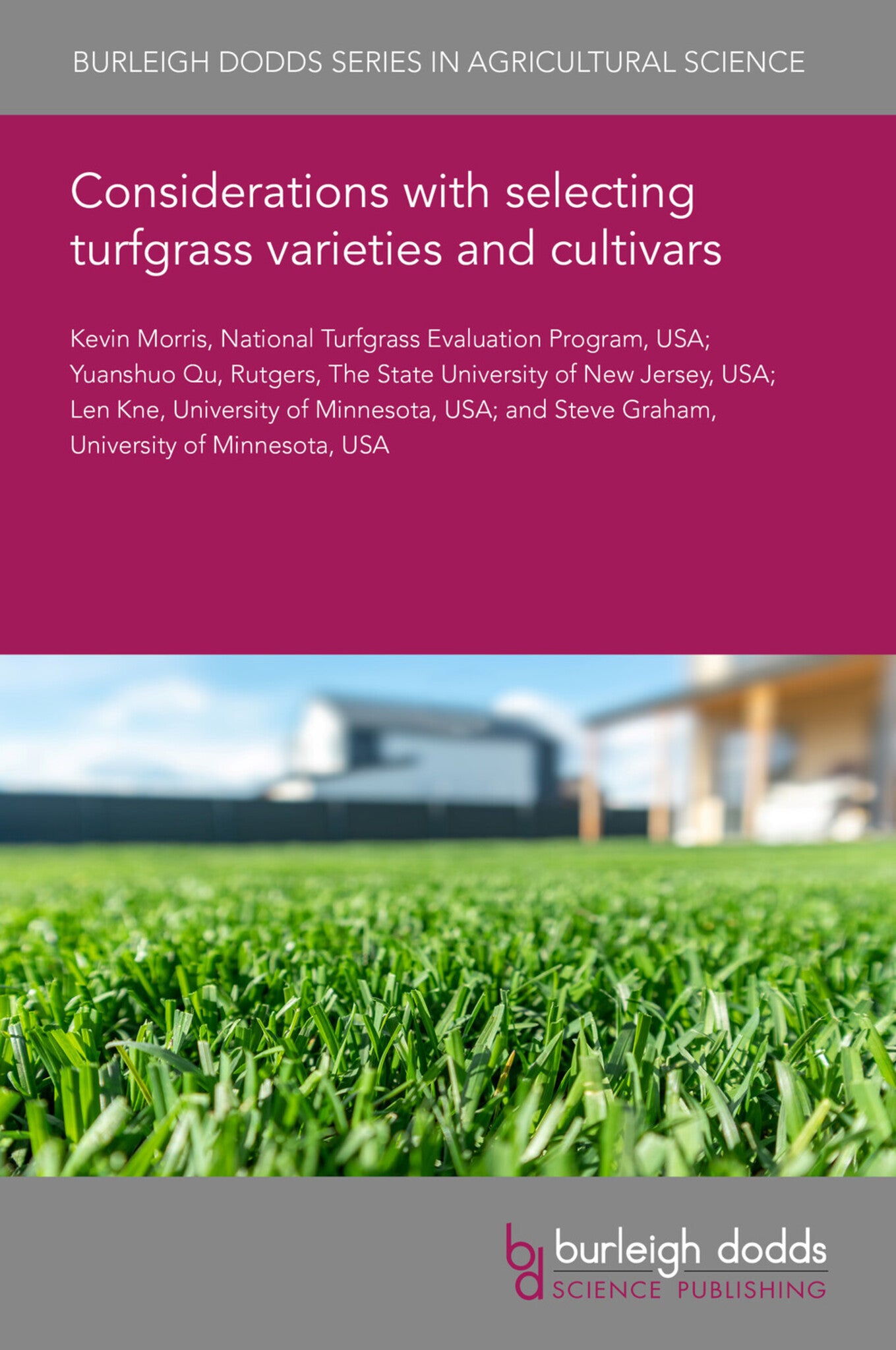 Considerations with selecting turfgrass varieties and cultivars