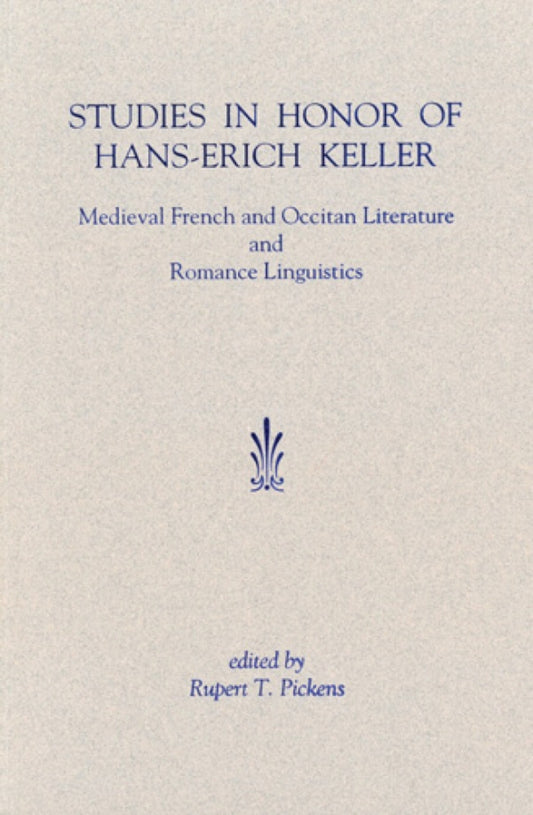 Studies in Honor of Hans-Erich Keller