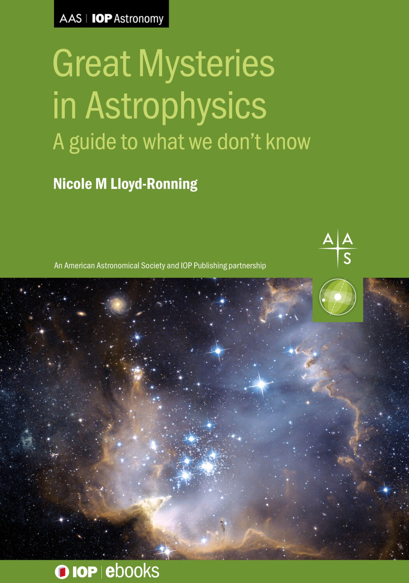 Cover image for Great Mysteries in Astrophysics ISBN 9780750340526