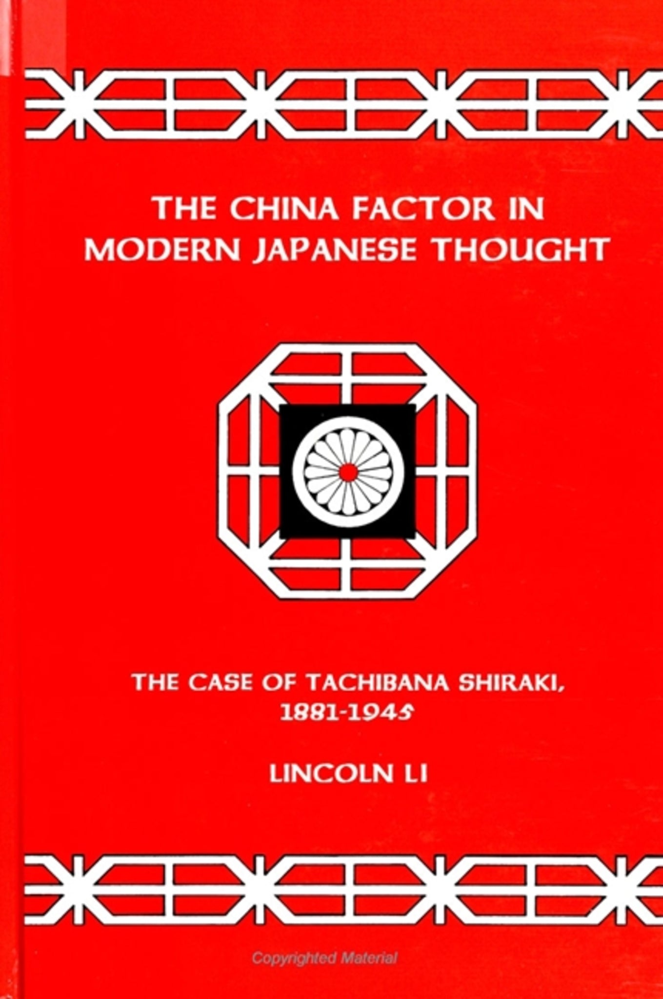 The China Factor in Modern Japanese Thought