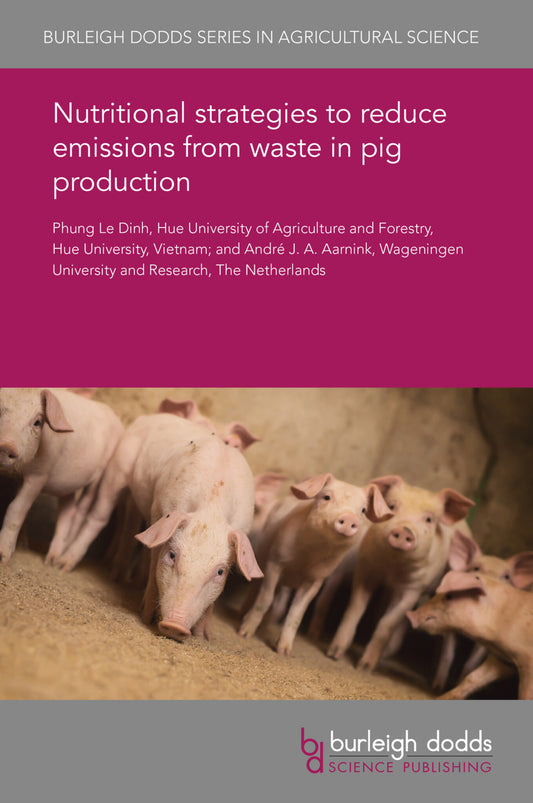 Nutritional strategies to reduce emissions from waste in pig production