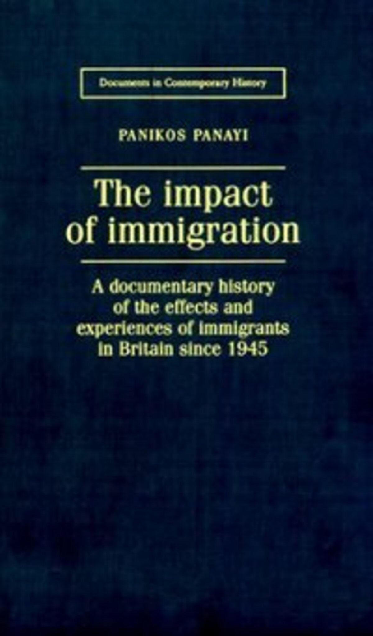 The impact of immigration