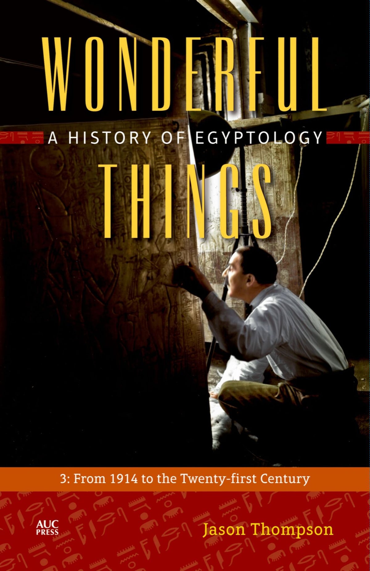 Cover image for Wonderful Things: A History of Egyptology, Volume 3 ISBN 9789774167607