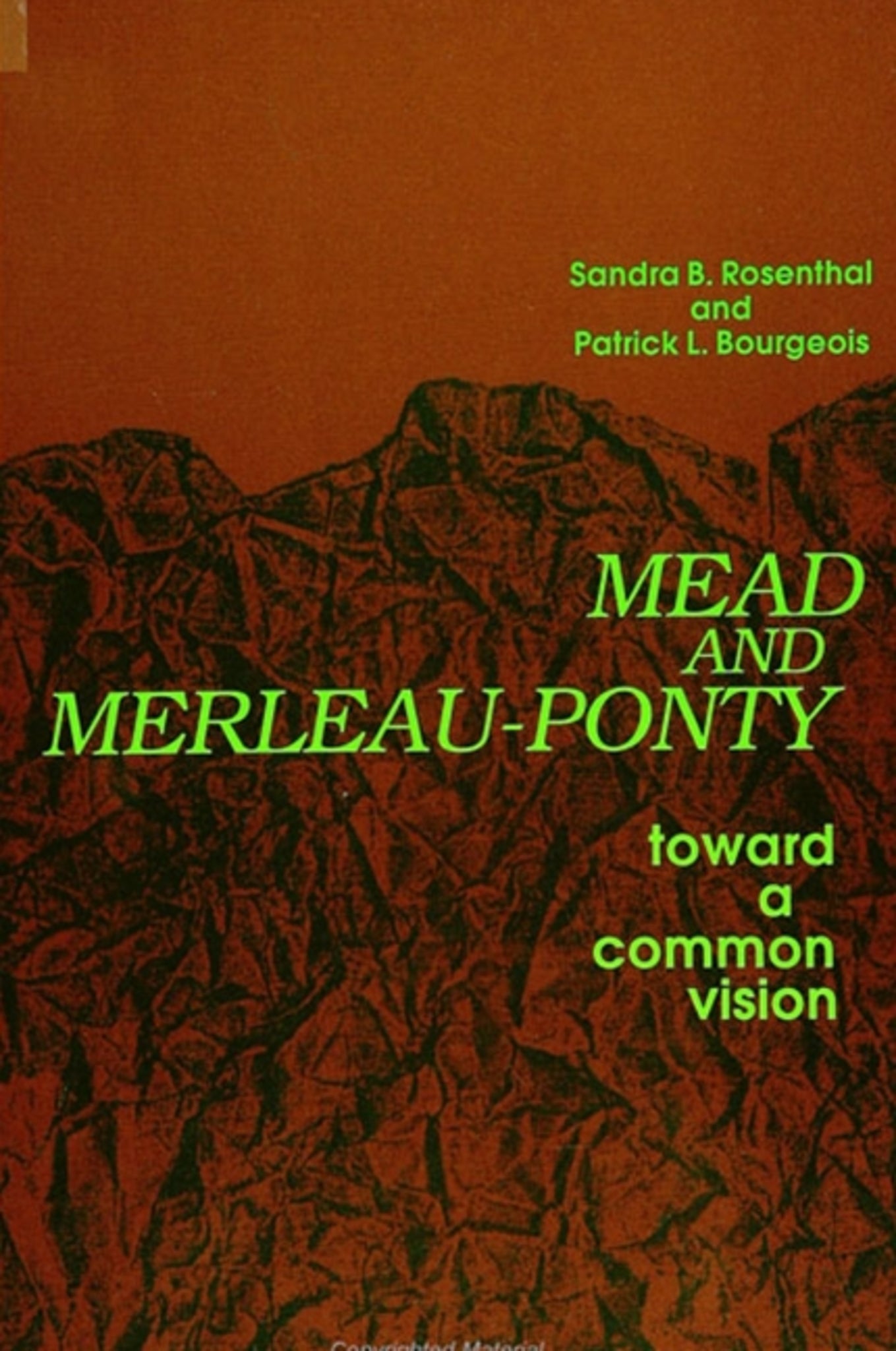 Mead and Merleau-Ponty