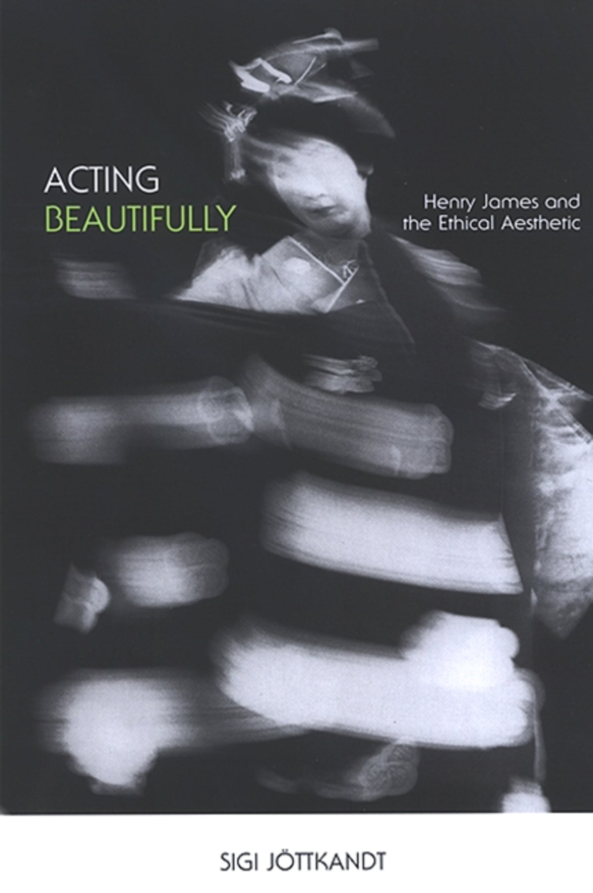 Cover image for Acting Beautifully ISBN 9780791465578