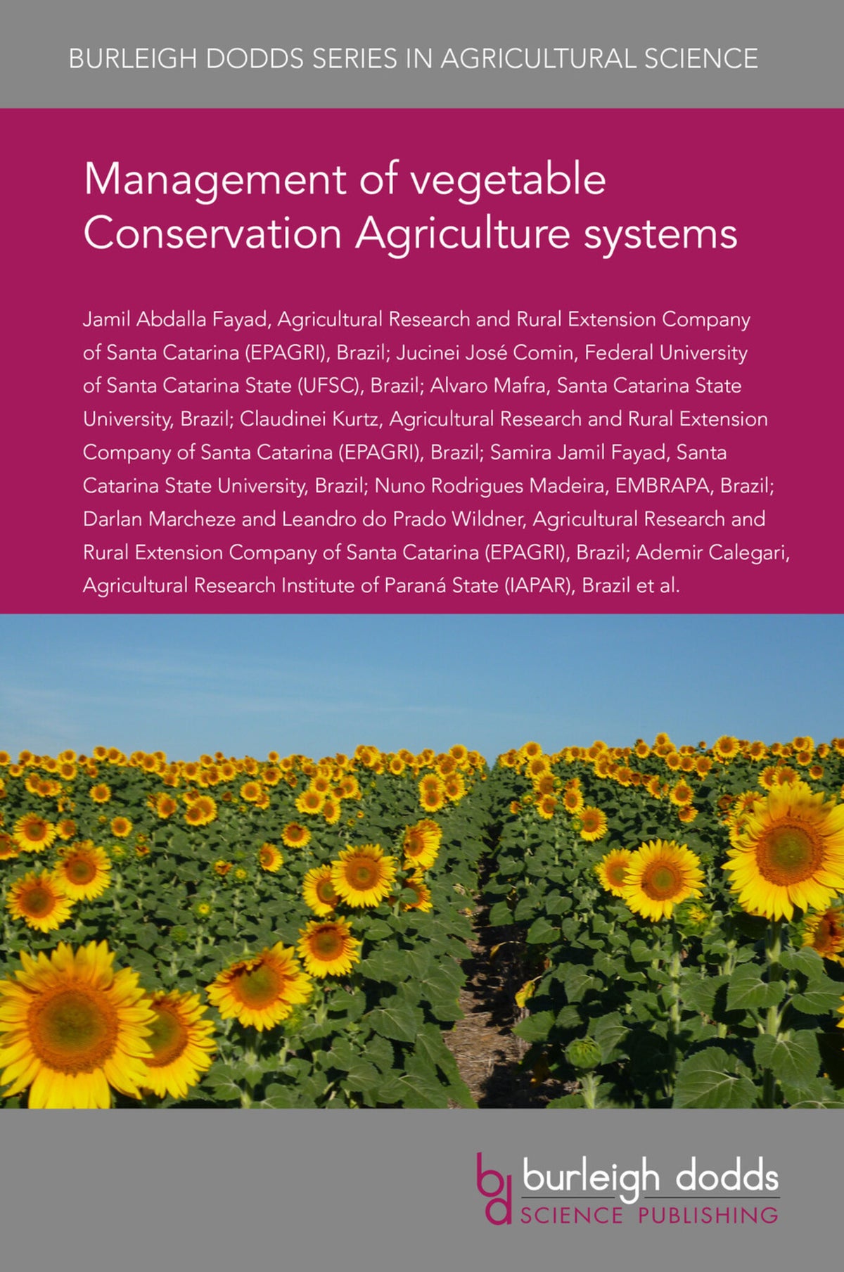 Management of vegetable Conservation Agriculture systems
