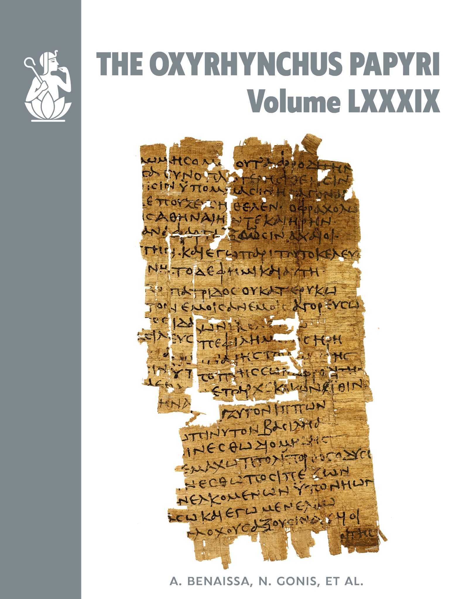 The Oxyrhynchus Papyri Volume LXXXIX