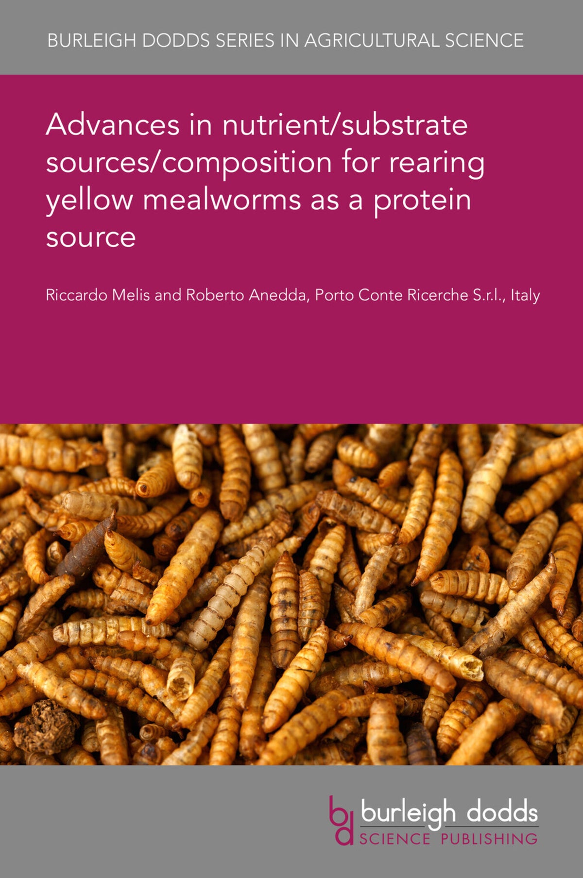 Cover image for Advances in nutrient/substrate sources/composition for rearing yellow mealworms as a protein source ISBN 9781835453445