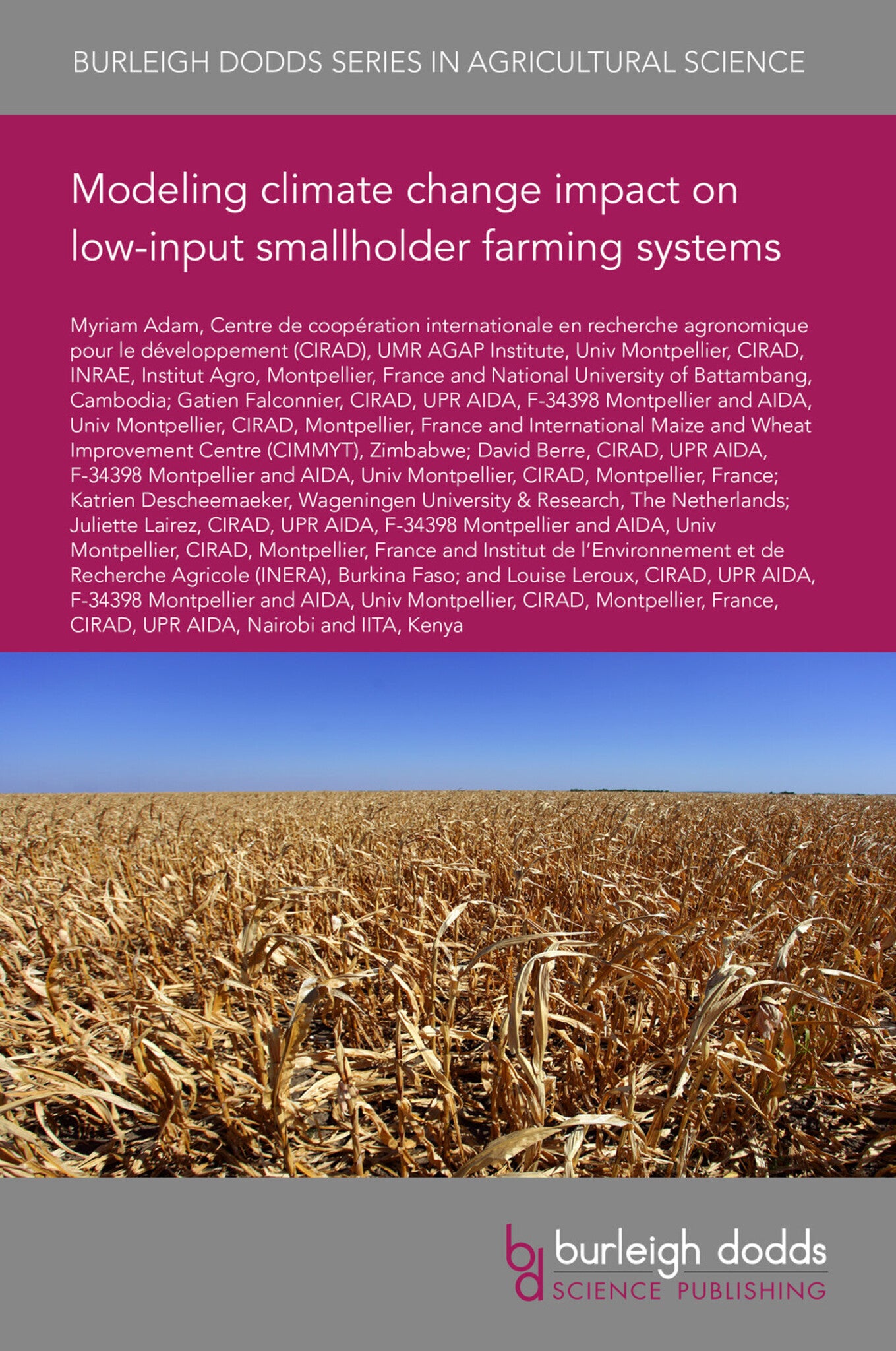 Modeling climate change impact on low-input smallholder farming systems