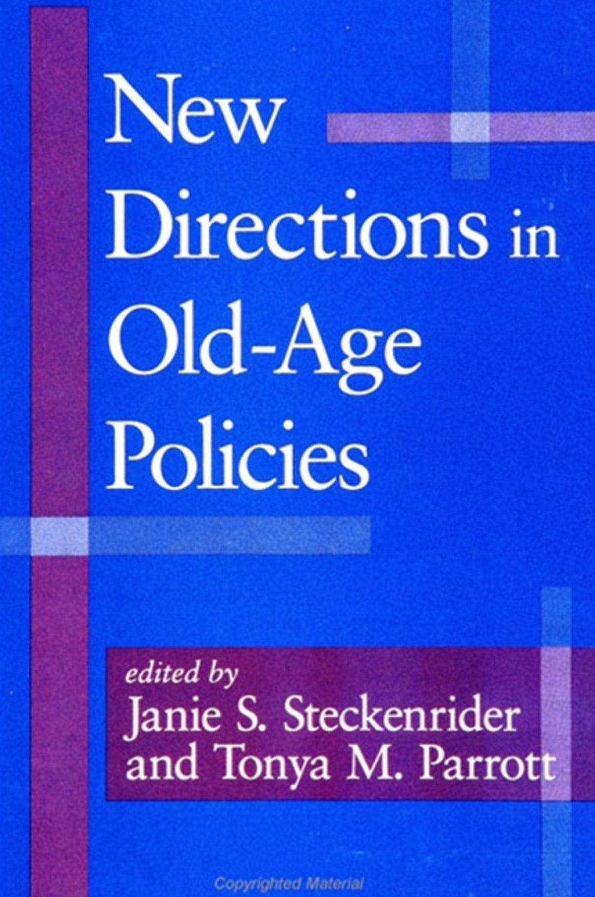 Cover image for New Directions in Old-Age Policies ISBN 9780791439142