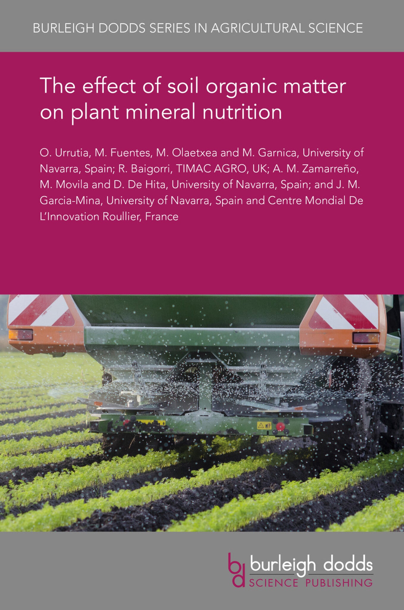 The effect of soil organic matter on plant mineral nutrition