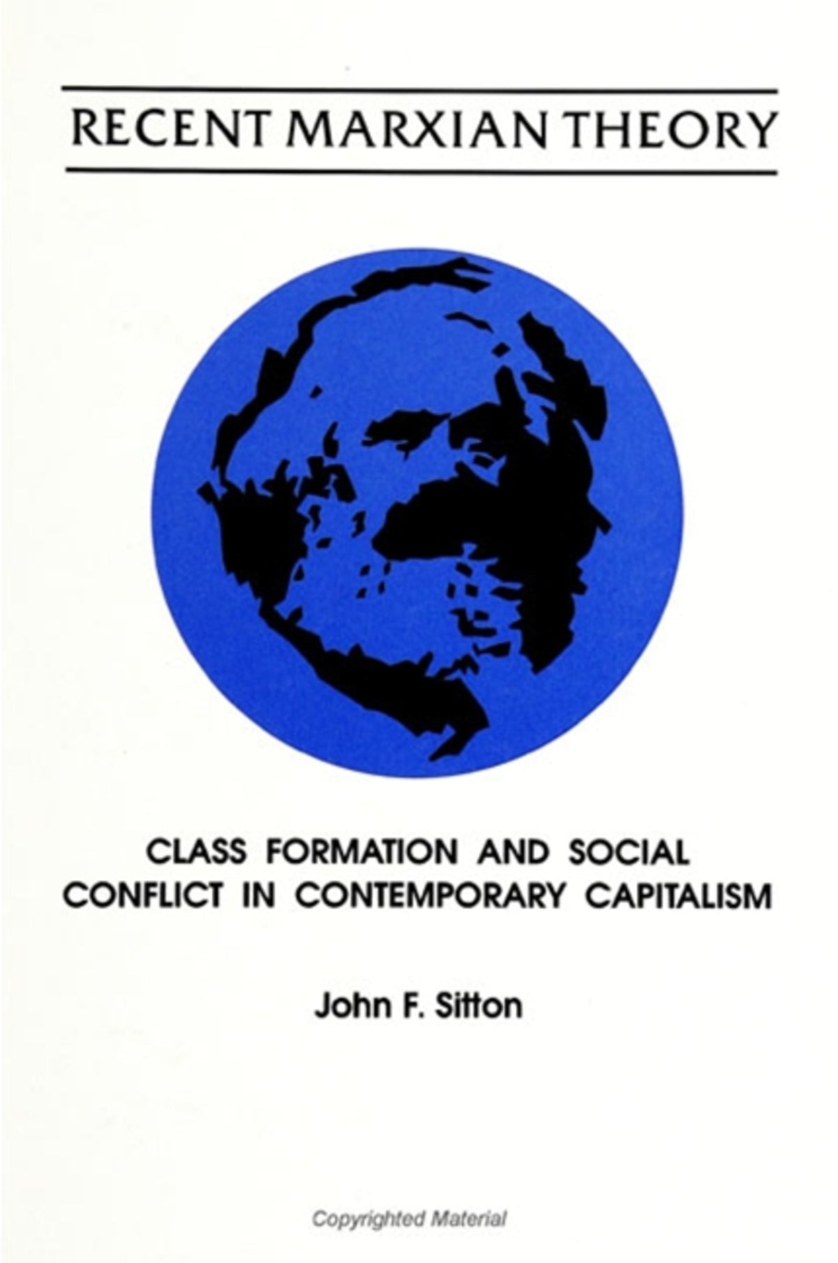 Cover image for Recent Marxian Theory ISBN 9780791429426