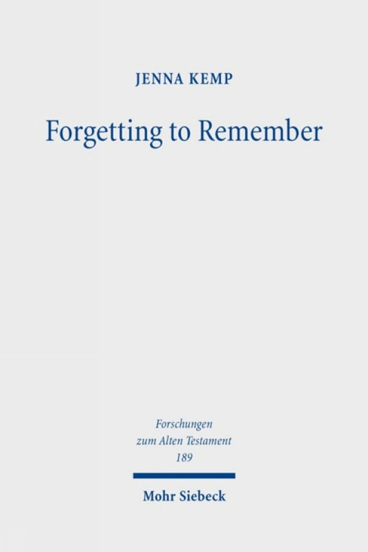 Forgetting to Remember