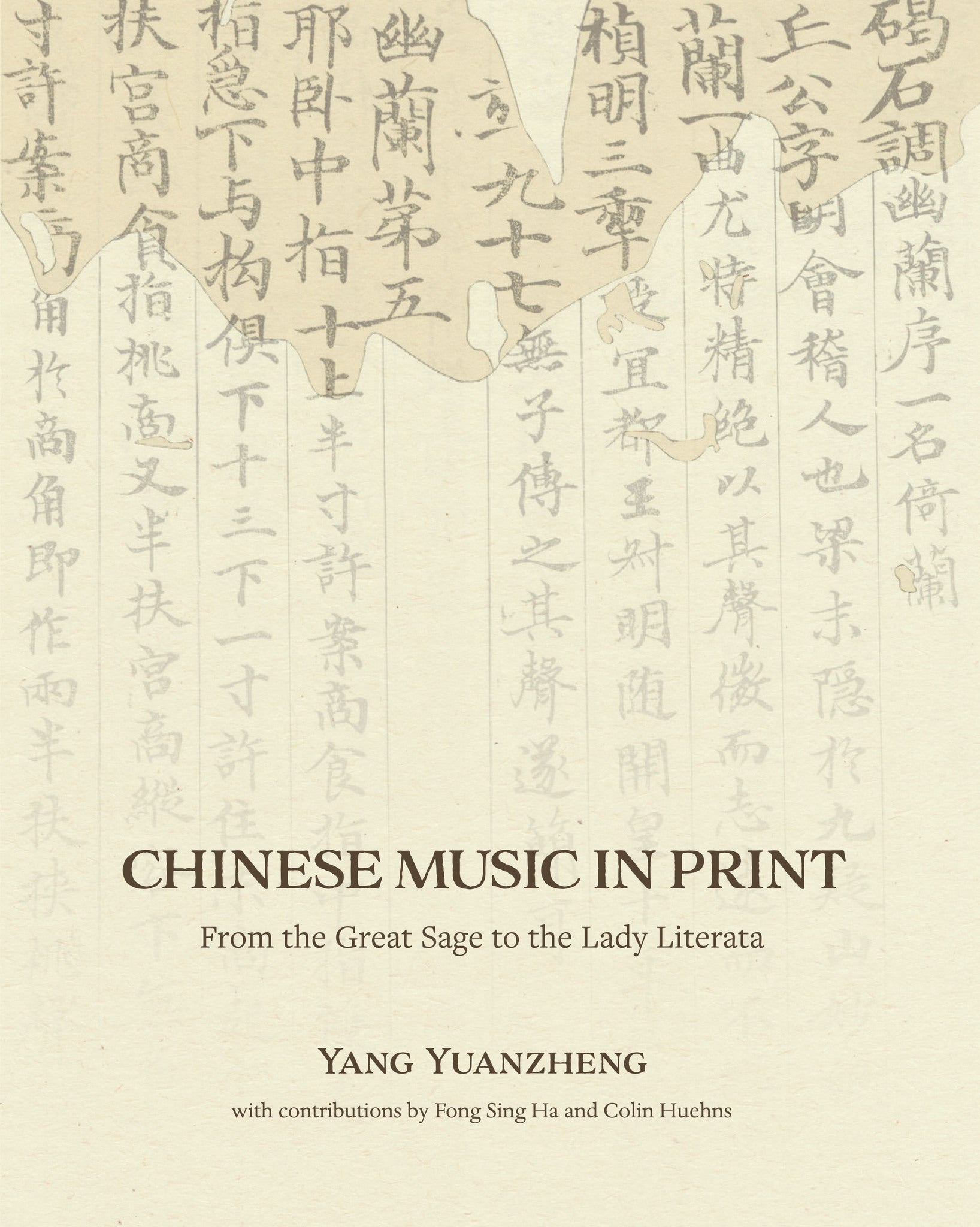 Chinese Music in Print