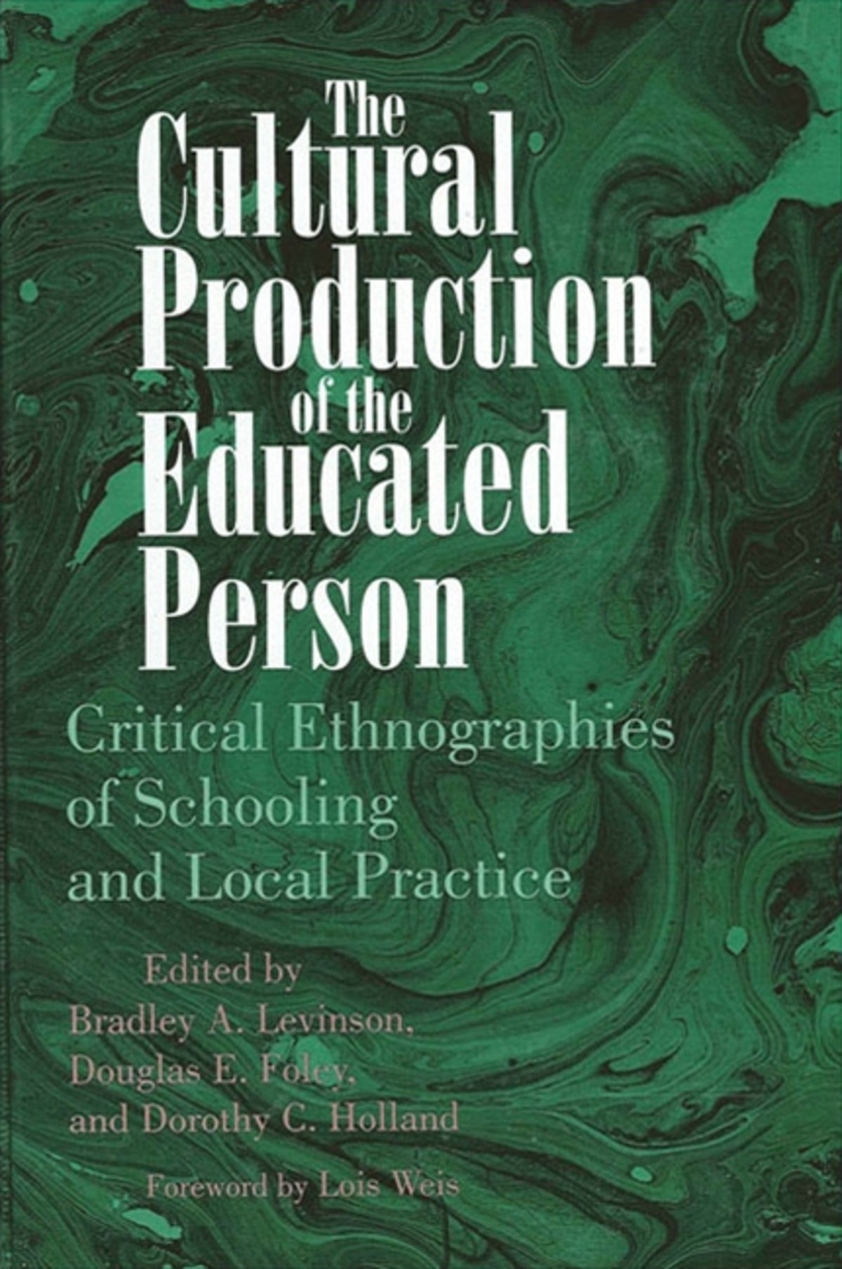 Cover image for The Cultural Production of the Educated Person ISBN 9780791428603
