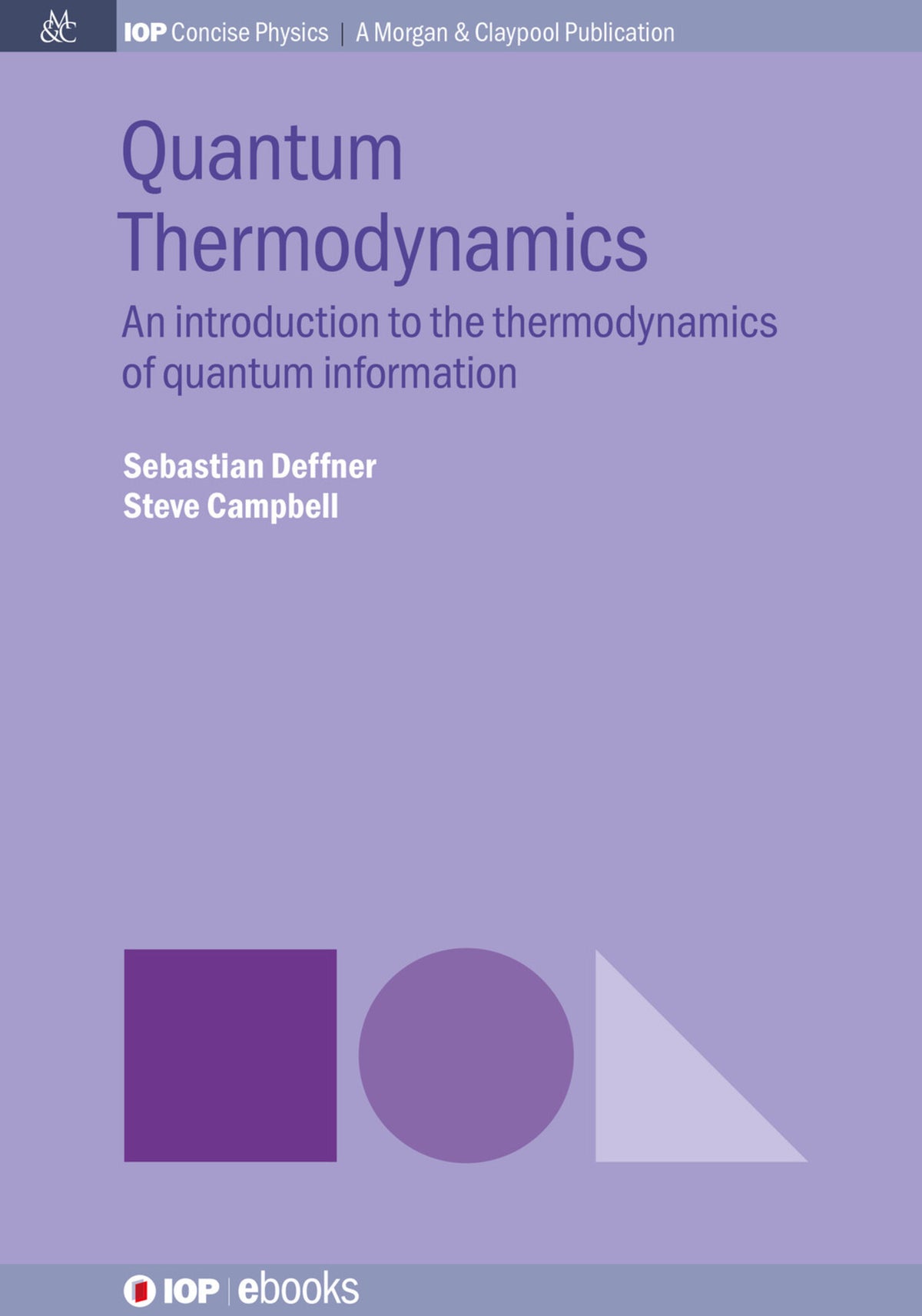 Cover image for Quantum Thermodynamics ISBN 9780750329927