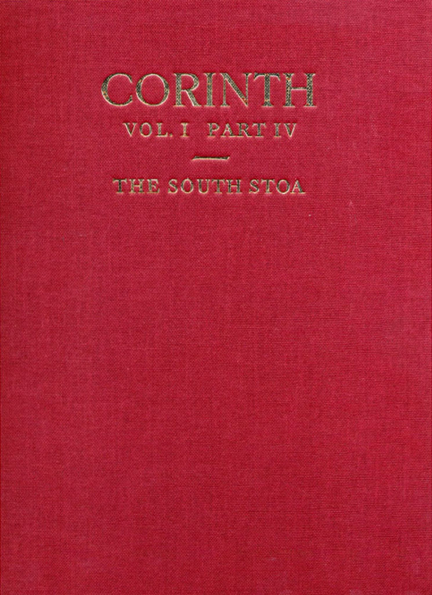 The South Stoa and Its Roman Successors