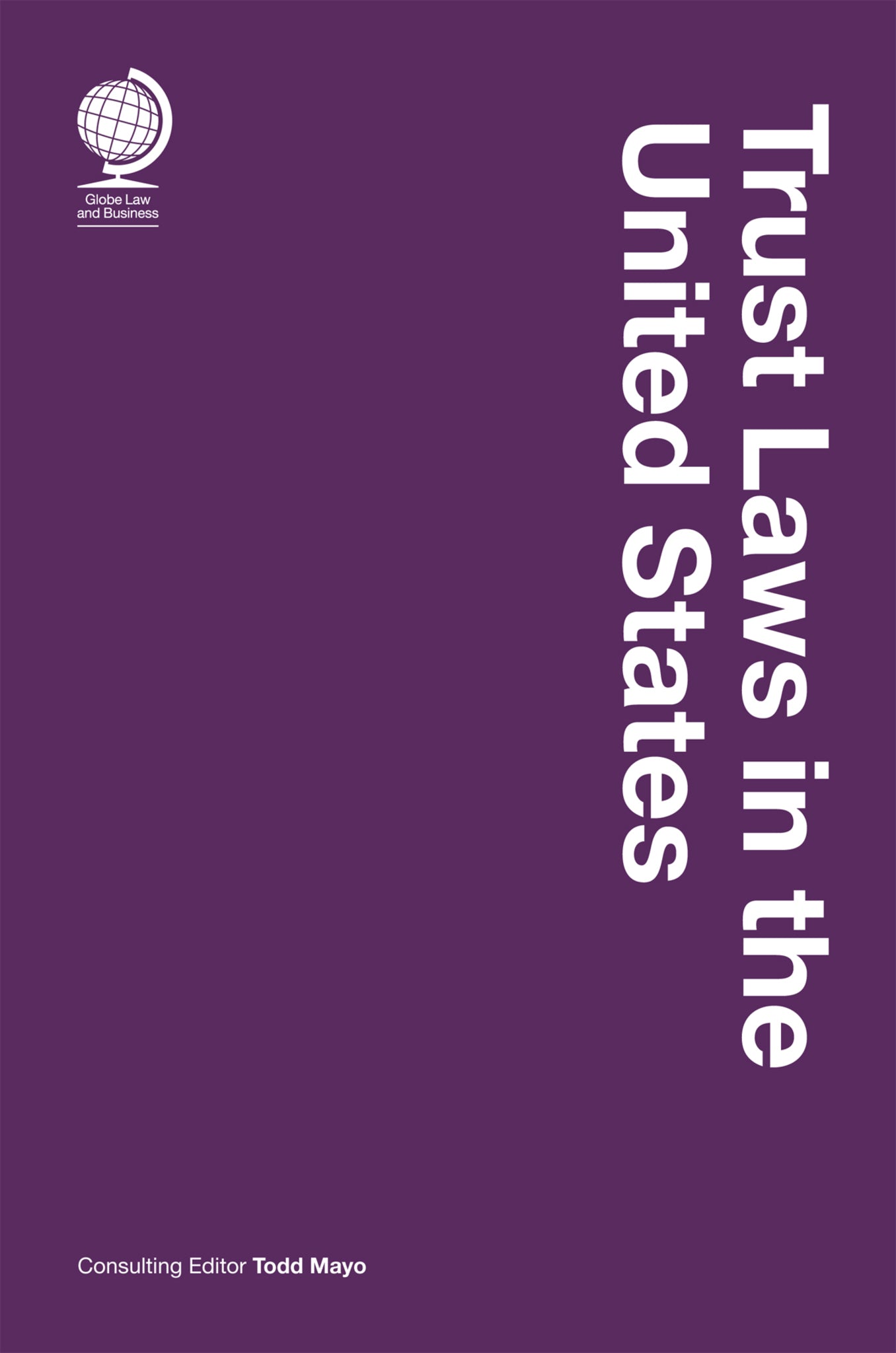 Cover image for Trust Laws in the United States ISBN 9781837231010