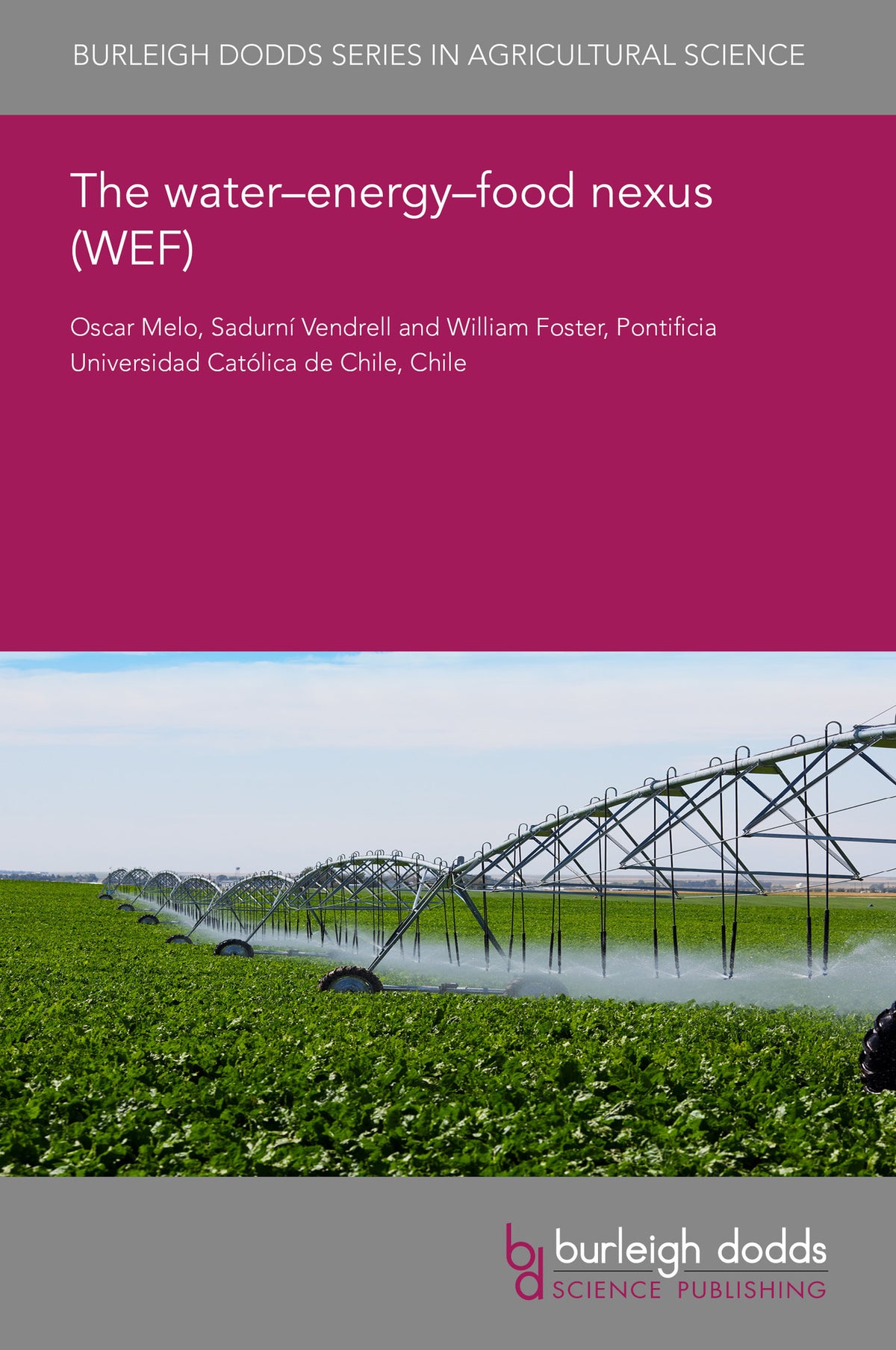 The water-energy-food nexus (WEF)