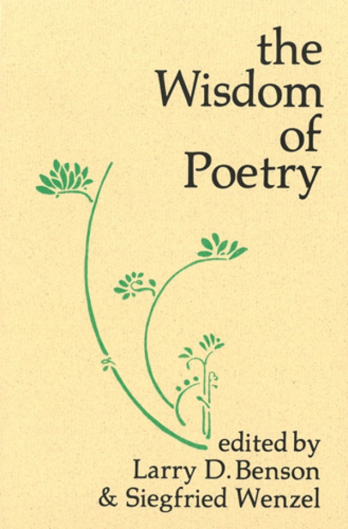 Cover image for The Wisdom of Poetry ISBN 9780918720153