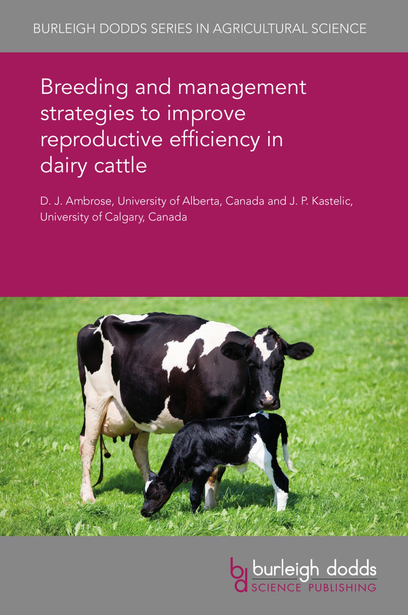 Breeding and management strategies to improve reproductive efficiency in dairy cattle