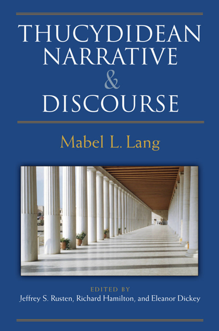 Cover image for Thucydidean Narrative and Discourse ISBN 9780979971341