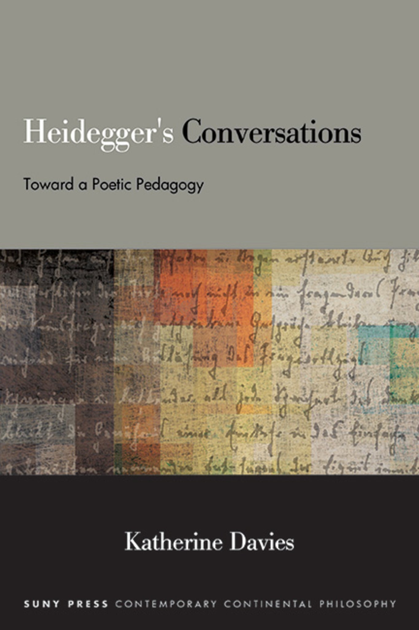 Cover image for Heidegger's Conversations ISBN 9781438499123