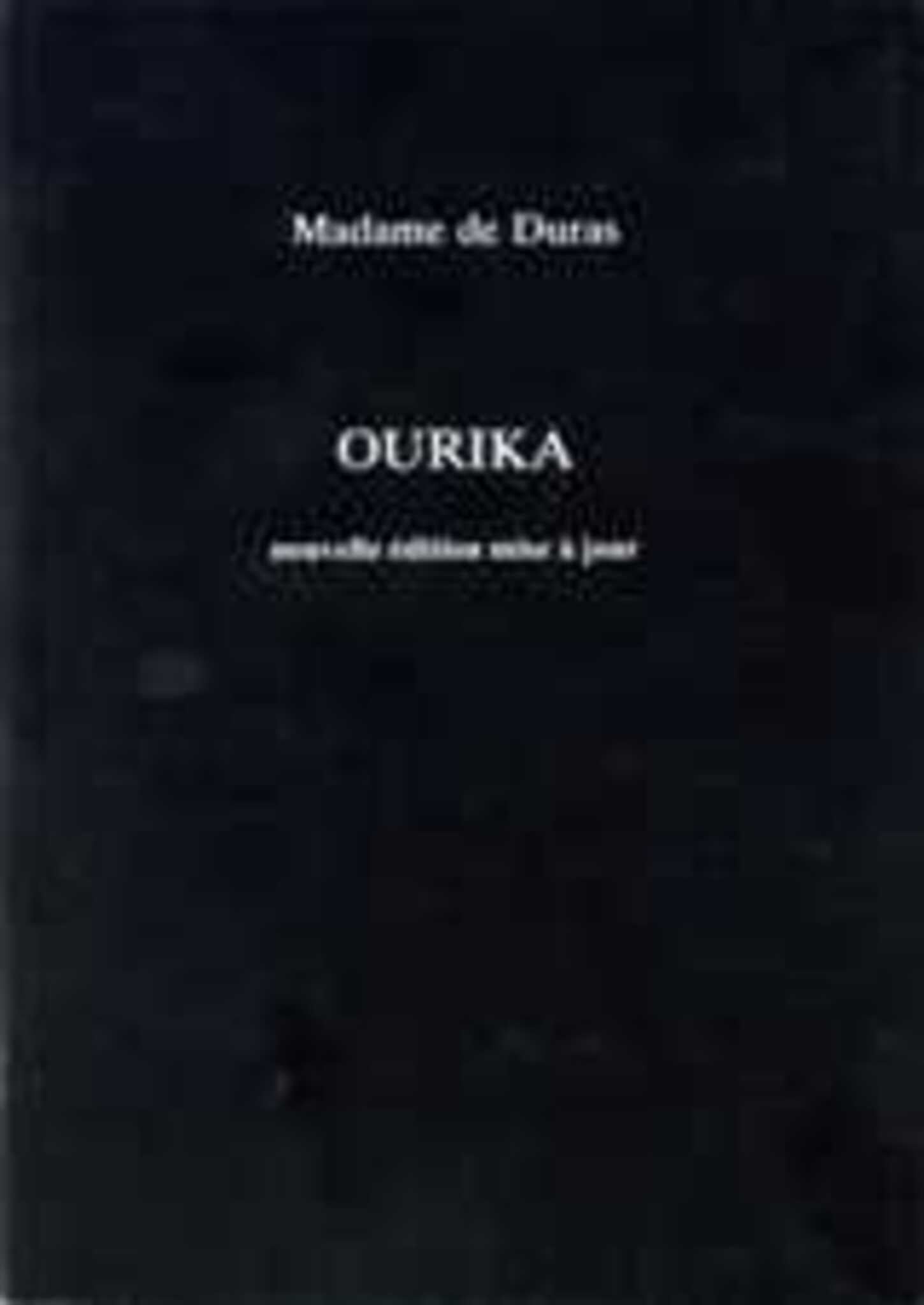 Cover image for Ourika ISBN 9780859899376