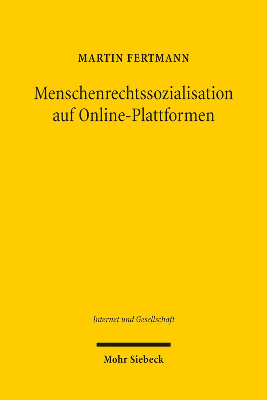 Menschenrechtssozialisation auf Online-Plattformen