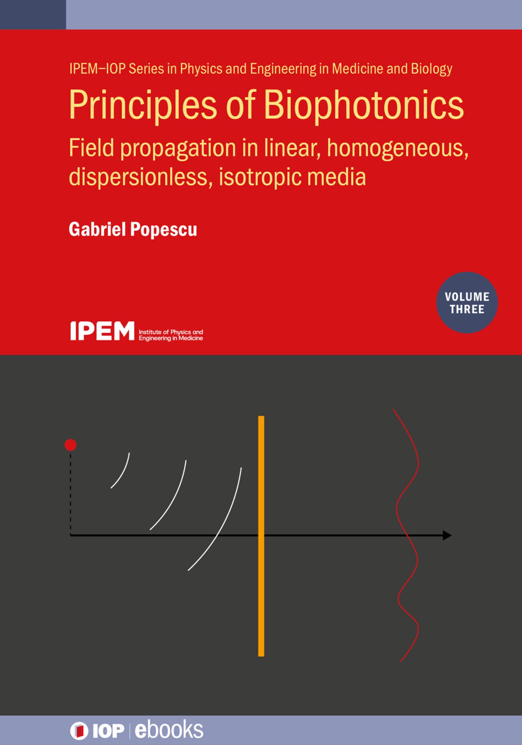Cover image for Principles of Biophotonics, Volume 3 ISBN 9780750316453