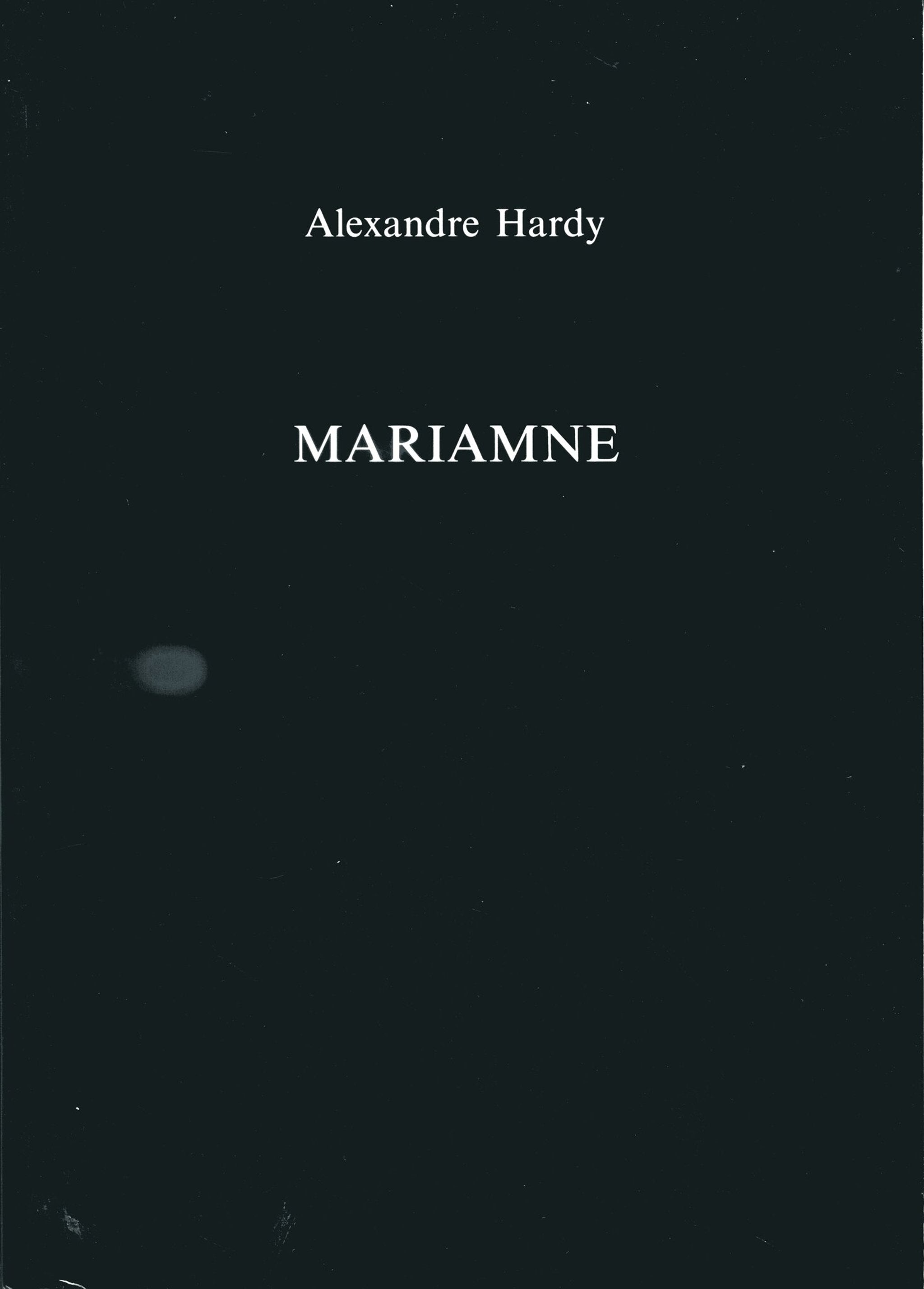 Cover image for Mariamne: ISBN 9780859893039