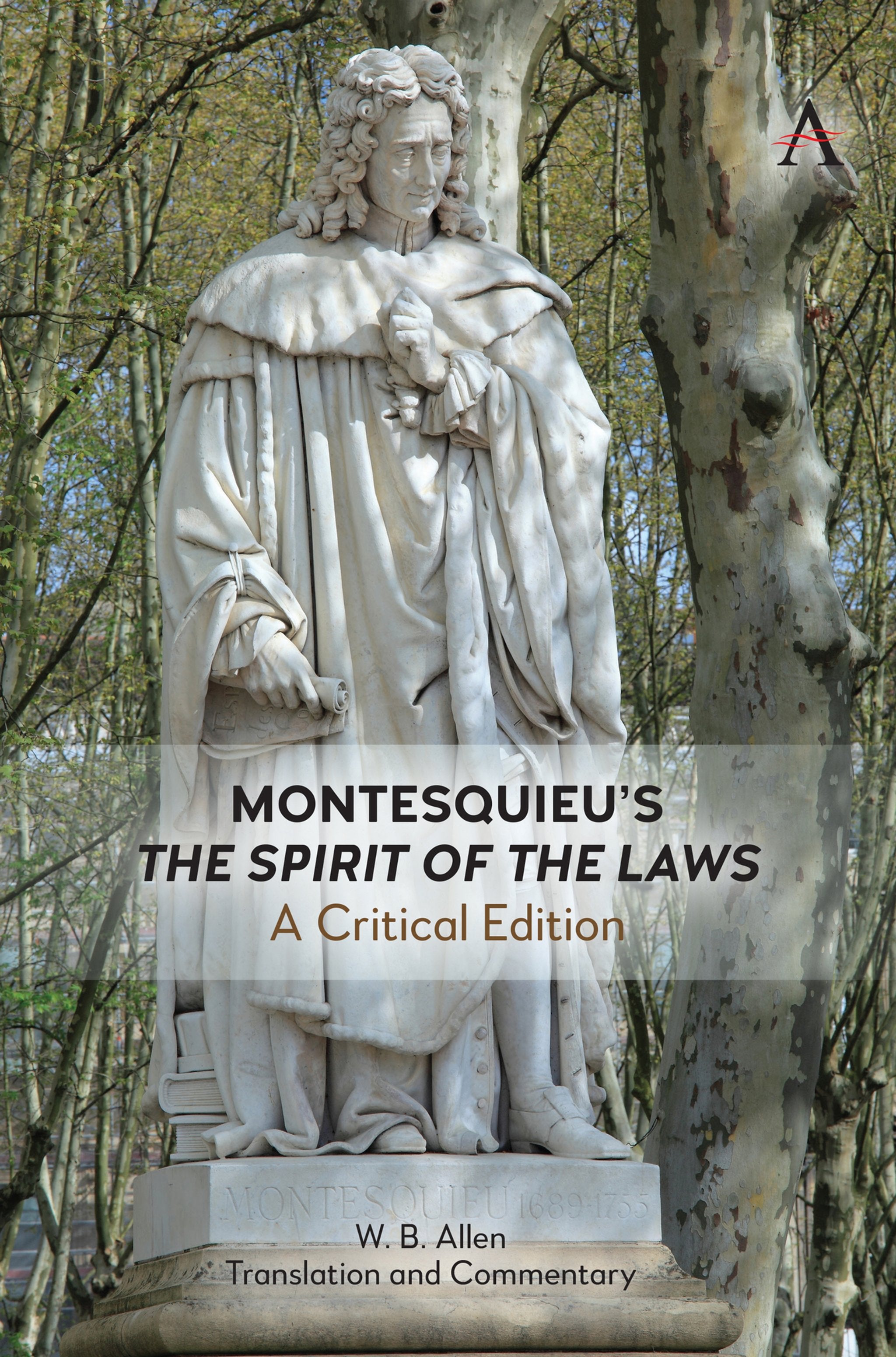 Cover image for Montesquieu's 'The Spirit of the Laws' ISBN 9781839982965