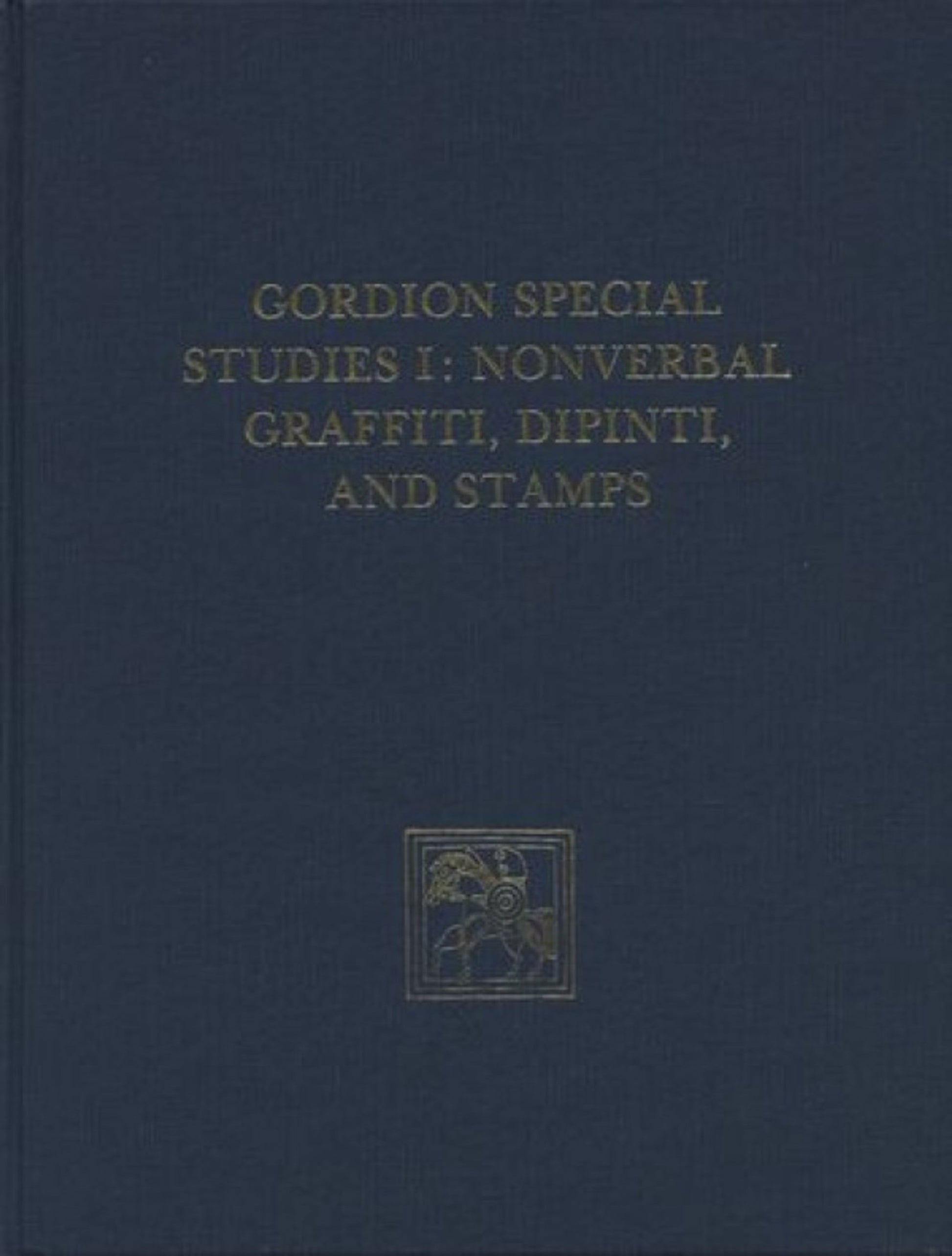 Gordion Special Studies, Volume I