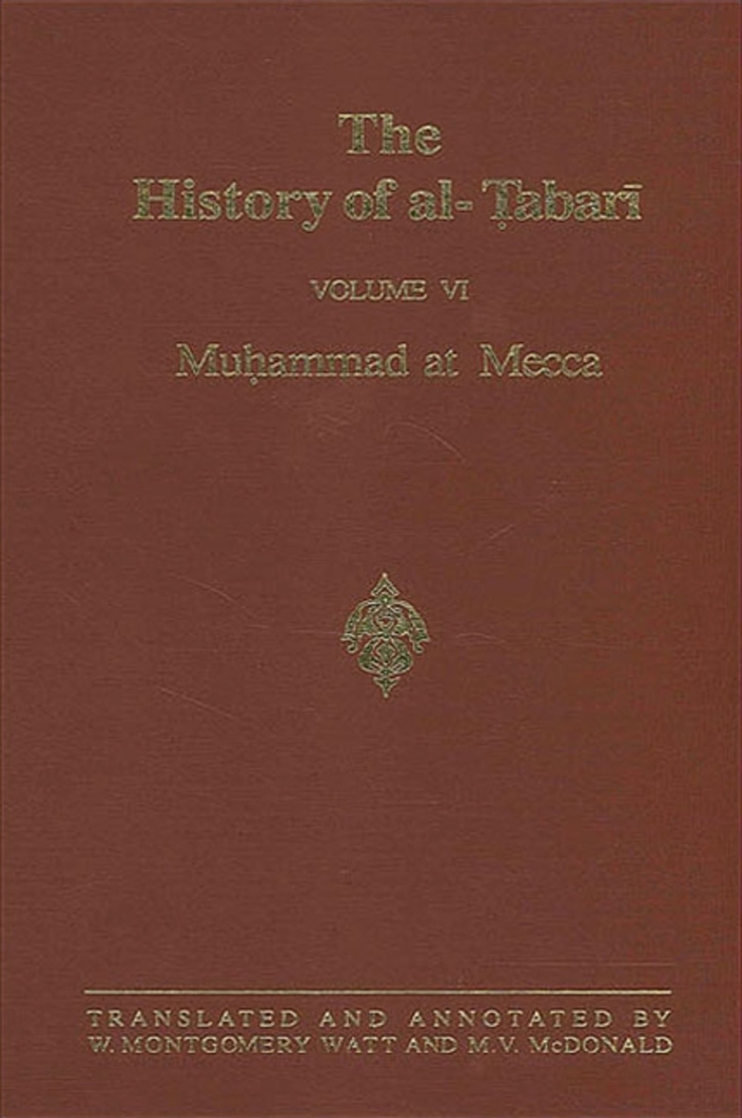 Cover image for The History of al-Ṭabarī Vol. 6 ISBN 9780887067075