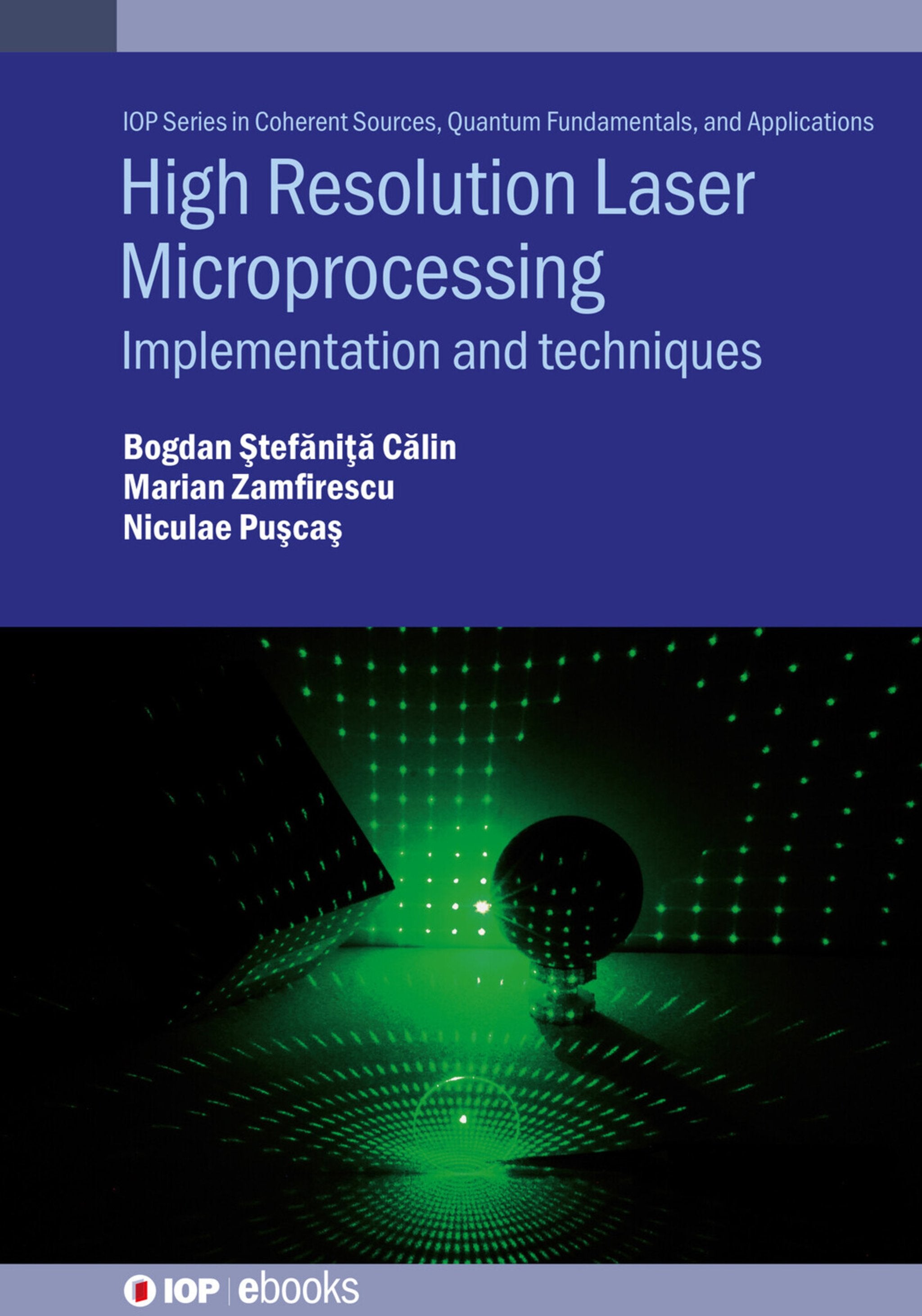 Cover image for High Resolution Laser Microprocessing ISBN 9780750332392
