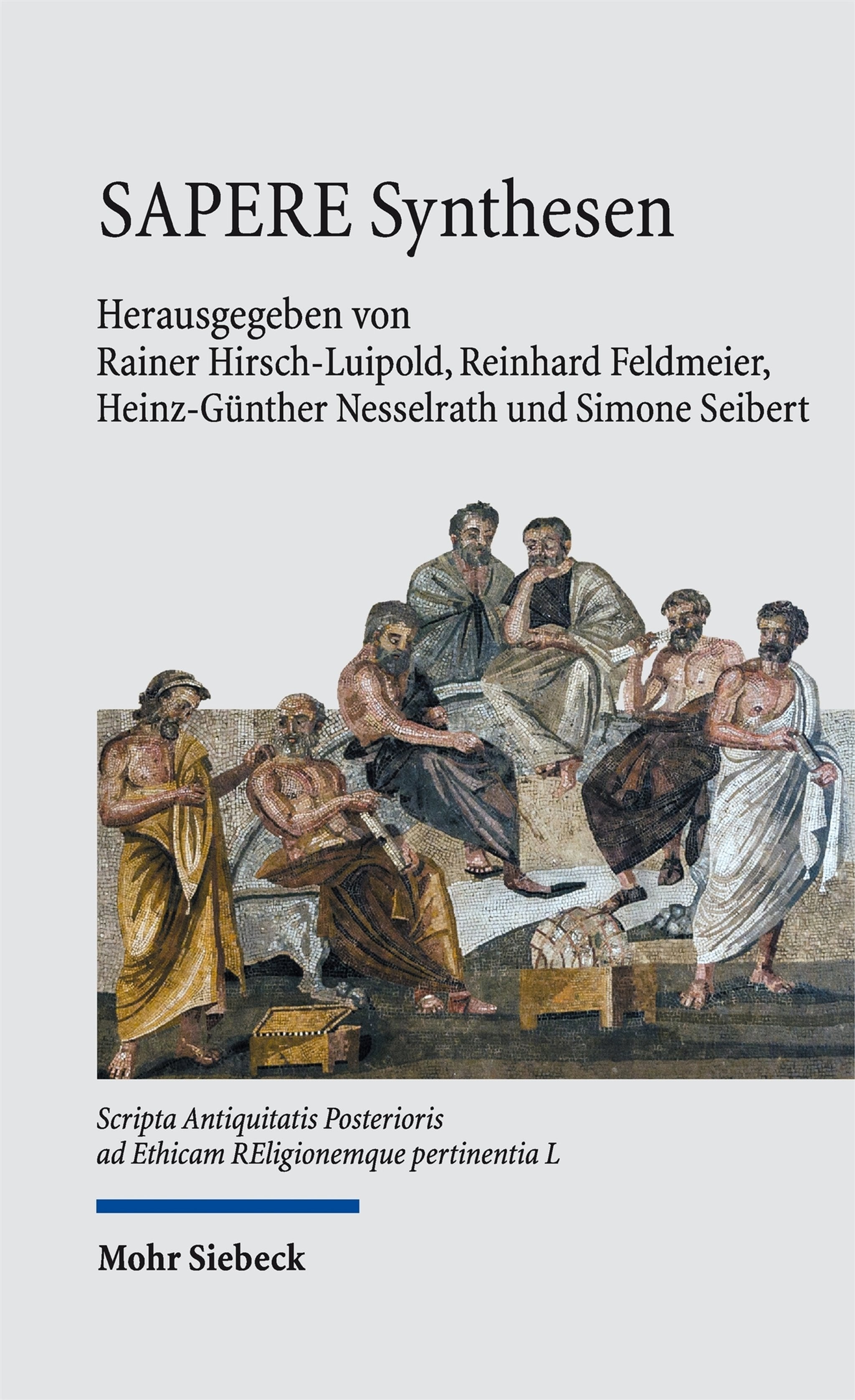 Cover image for SAPERE-Synthesen ISBN 9783162003379