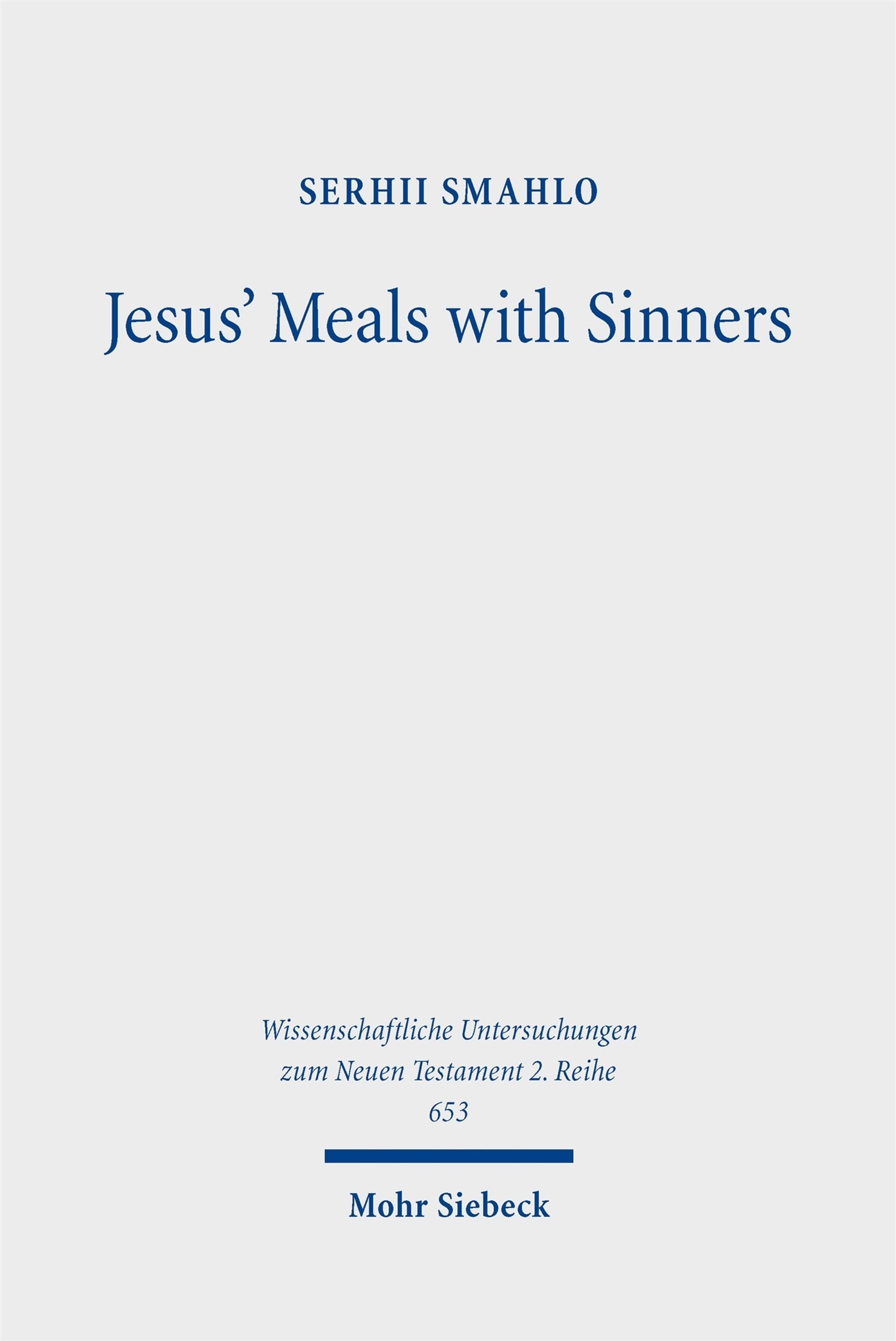 Jesus' Meals with Sinners