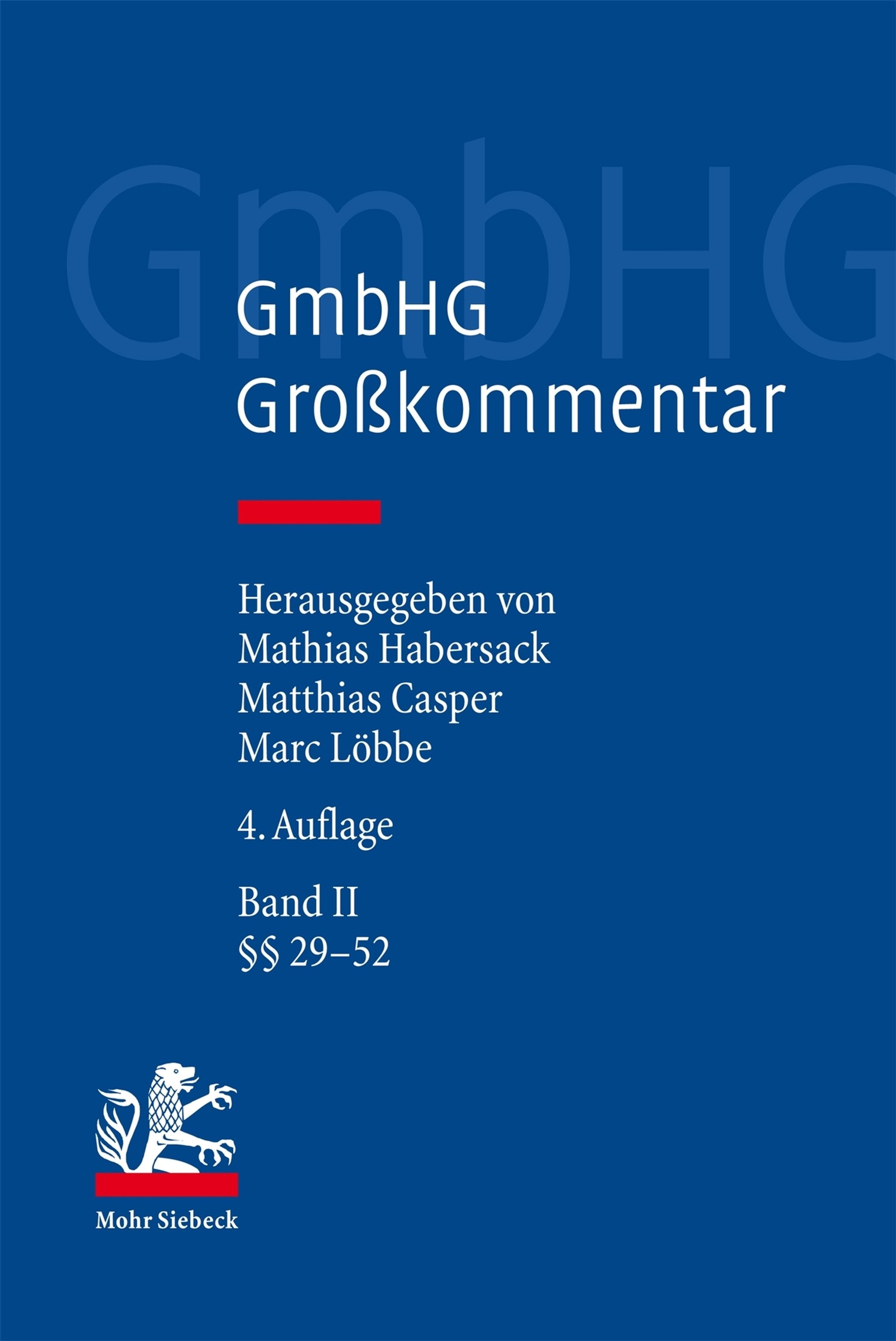 Cover image for GmbHG - Gesetz betreffend die Gesellschaften mit beschränkter Haftung ISBN 9783161616174