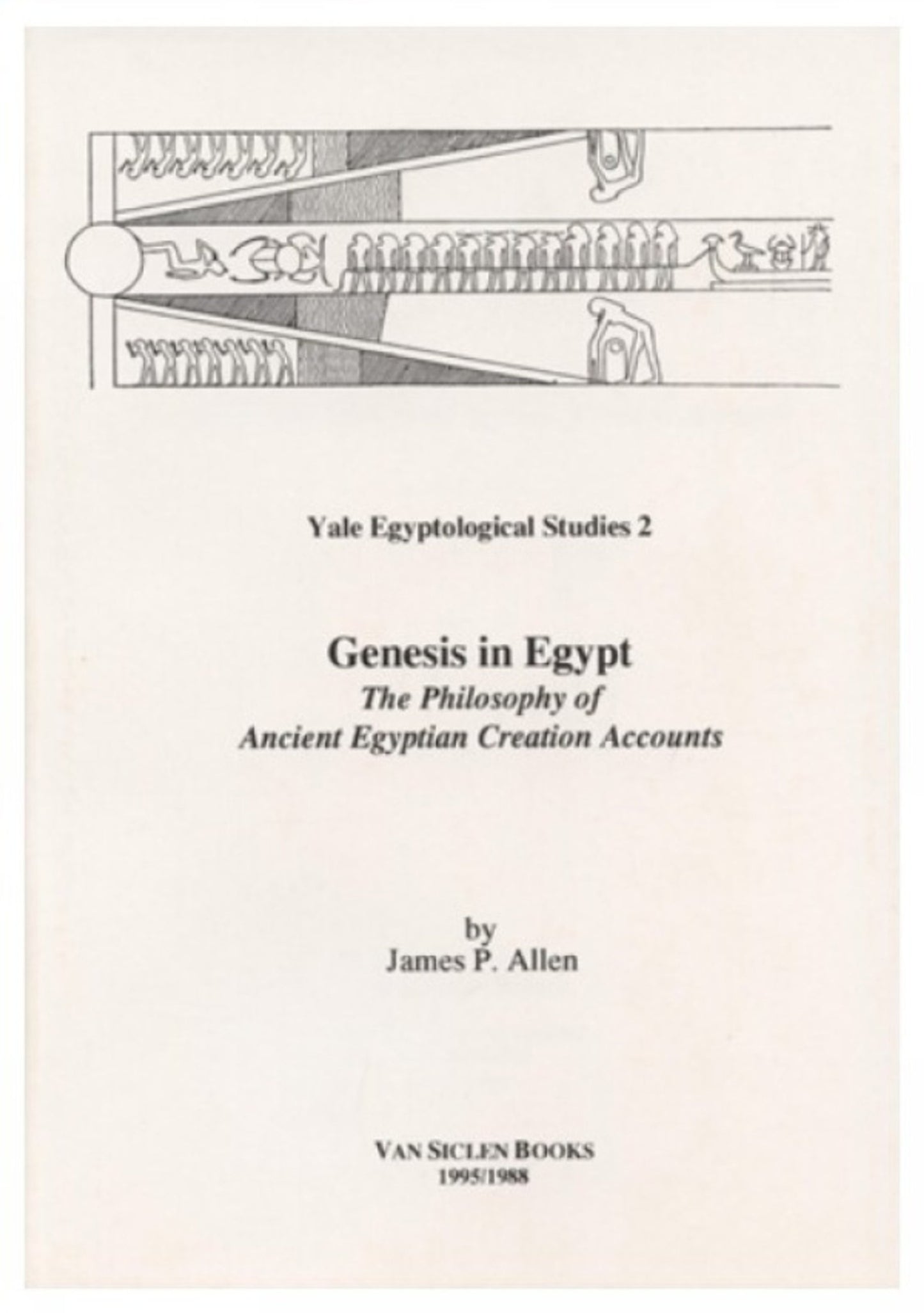 Cover image for Genesis in Egypt ISBN 9780912532141