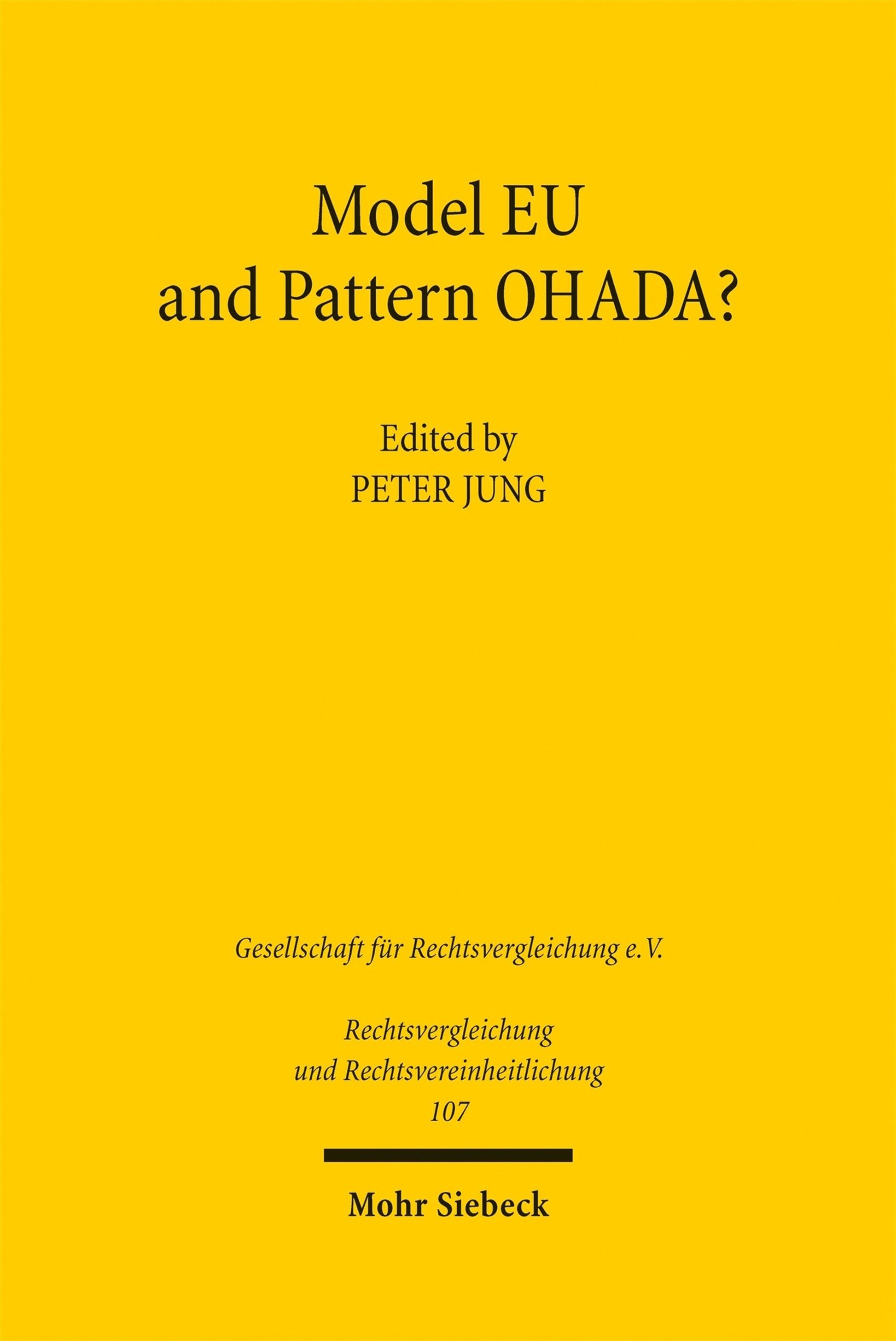 Model EU and Pattern OHADA?