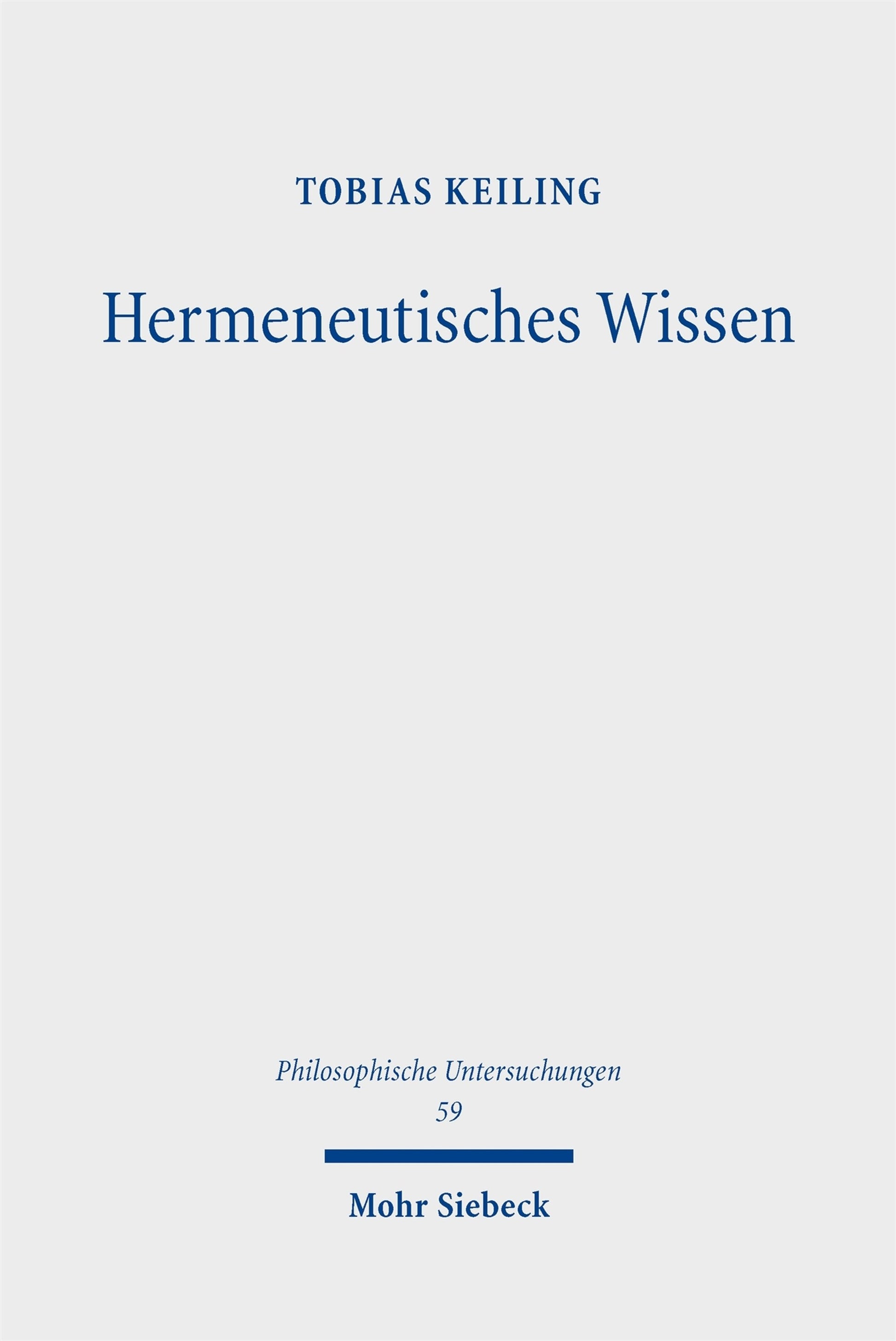 Hermeneutisches Wissen